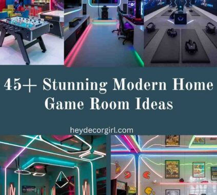 Modern Home Game Room