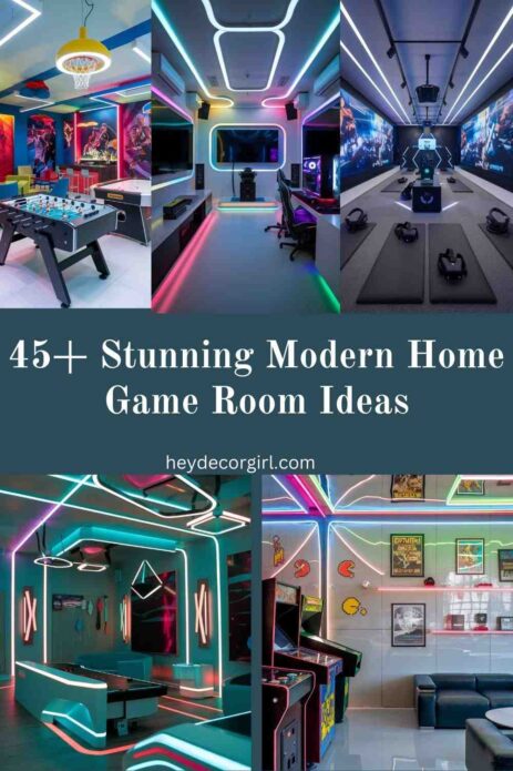 Modern Home Game Room