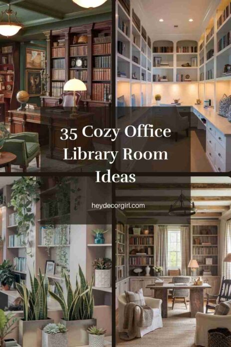 Office Library Room Ideas