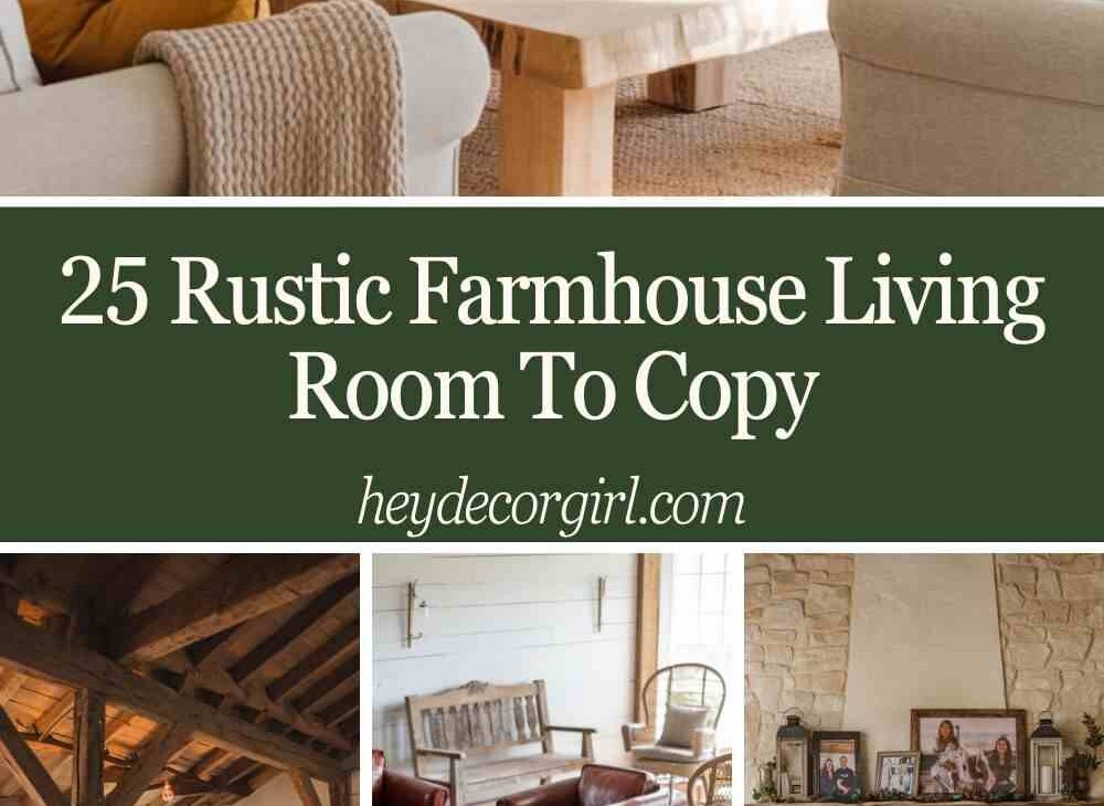 Rustic Farmhouse Living Room