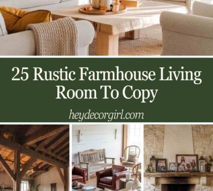 Rustic Farmhouse Living Room