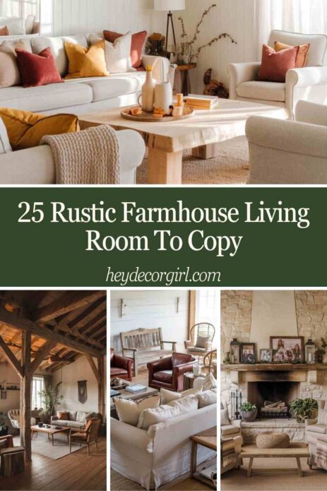 Rustic Farmhouse Living Room