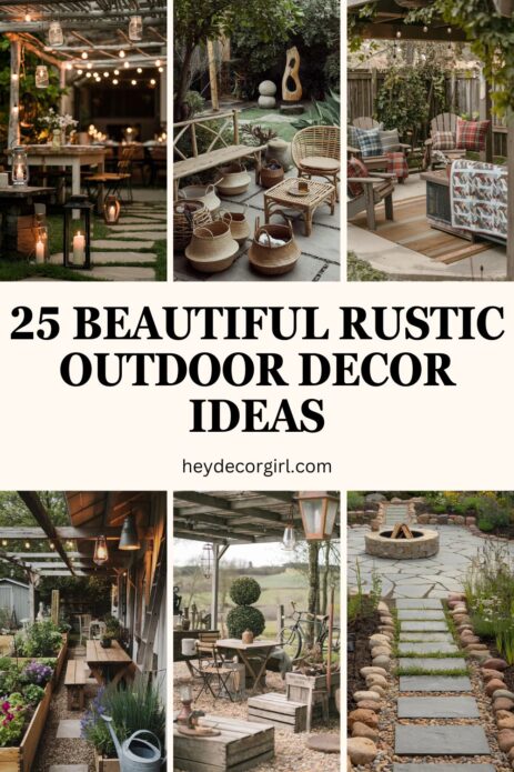 Rustic Outdoor Decor Ideas