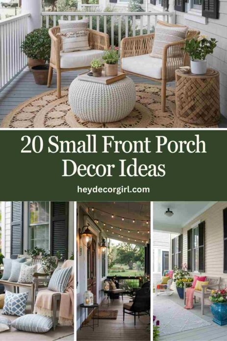 Small Front Porch Decorating Ideas