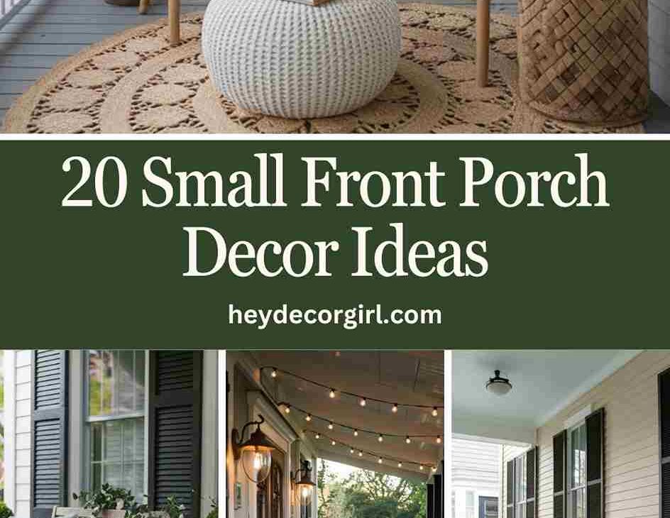 Small Front Porch Decorating Ideas