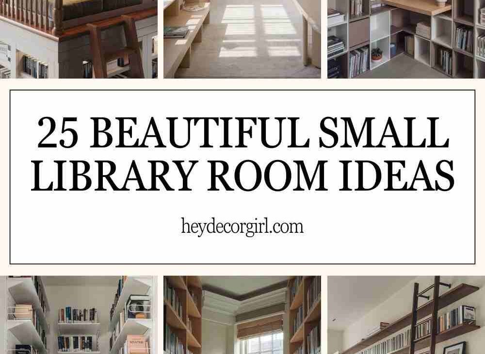 Small Library Room Ideas