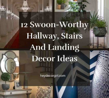 Stairs And Landing Decorating Ideas