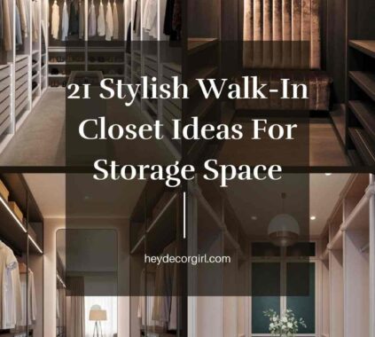 Stylish walk-in closet ideas