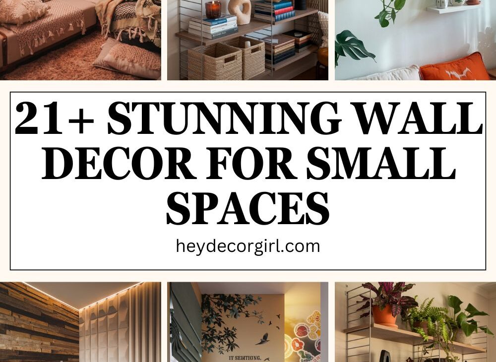 Wall decor For Small Spaces