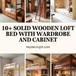 Wooden Loft Bed