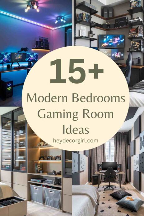 Bedrooms Gaming Room Ideas