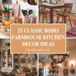 Boho Farmhouse Kitchen Decor Ideas