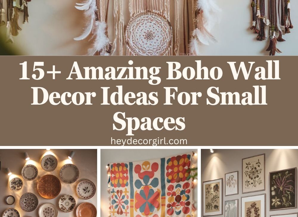 Boho Wall Decor Ideas For Small Spaces