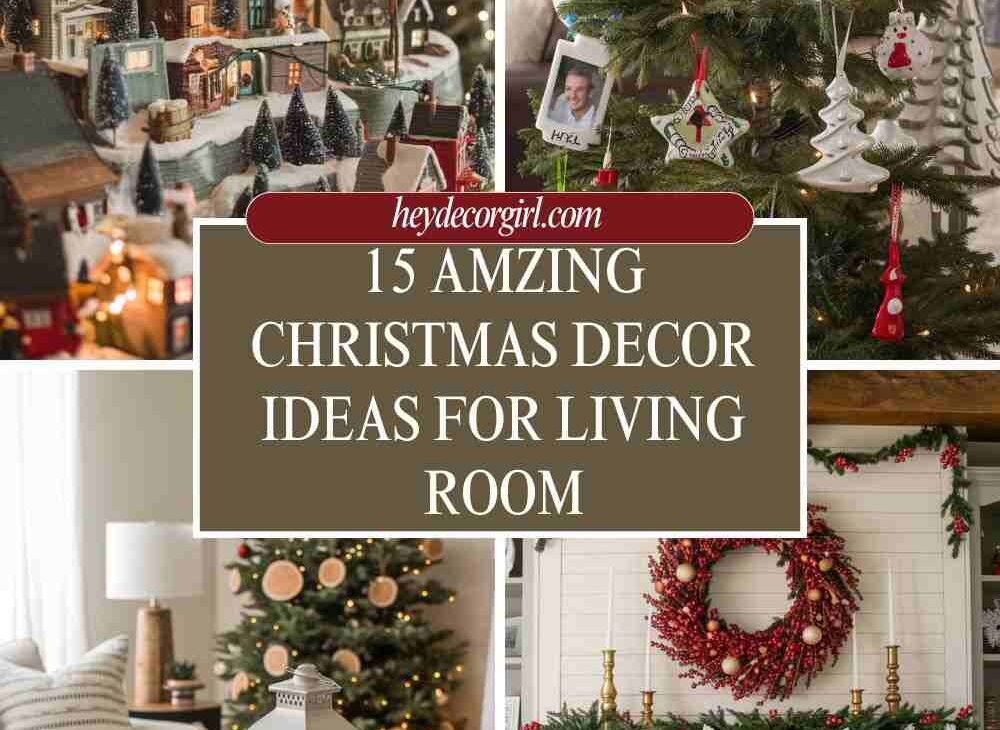 Christmas Decor Ideas for Living Room