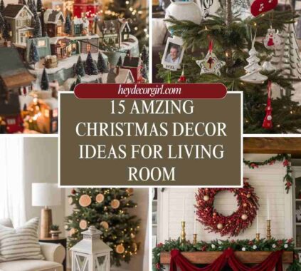 Christmas Decor Ideas for Living Room