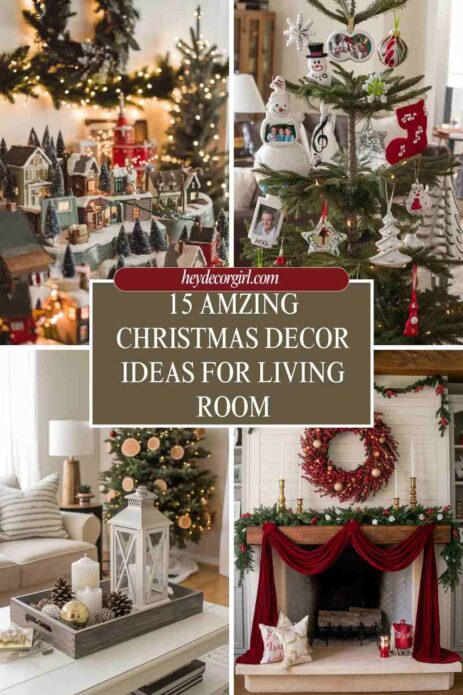 Christmas Decor Ideas for Living Room