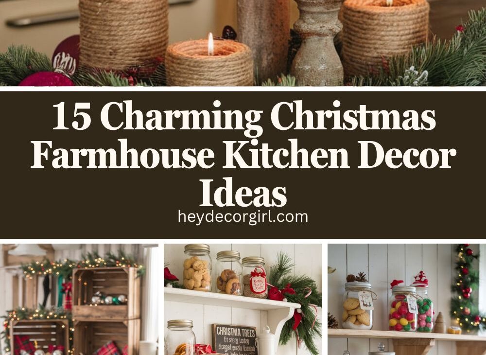 Christmas Farmhouse Kitchen Decor