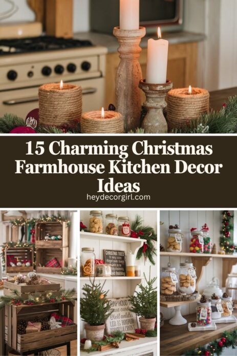 Christmas Farmhouse Kitchen Decor