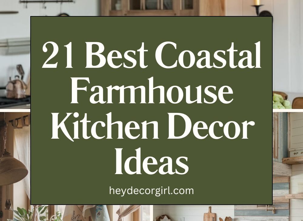 Coastal Farmhouse Kitchen Decor