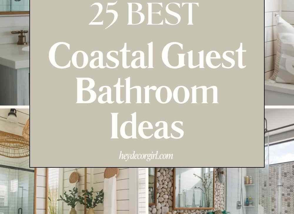 Coastal Guest Bathroom Ideas