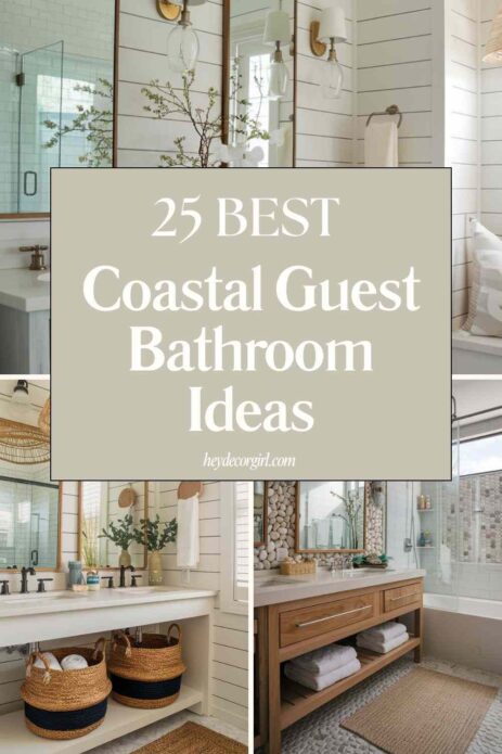 Coastal Guest Bathroom Ideas