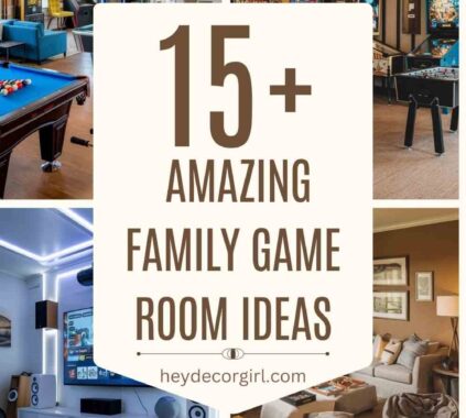 Family Game Room Ideas