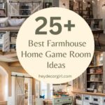 Farmhouse Home Game Room Ideas