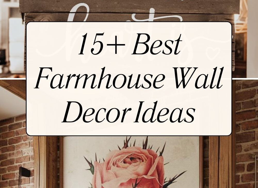 Farmhouse Wall Decor Ideas