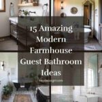 Farmhouse guest bathroom ideas