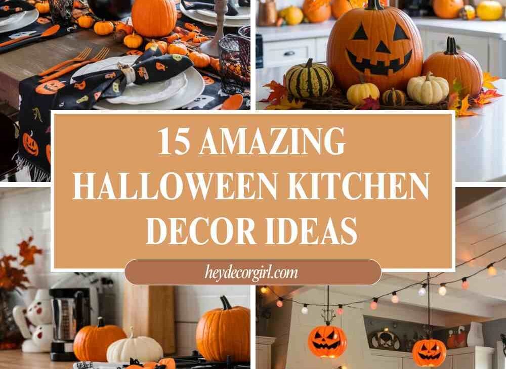 Halloween Kitchen Decor Ideas