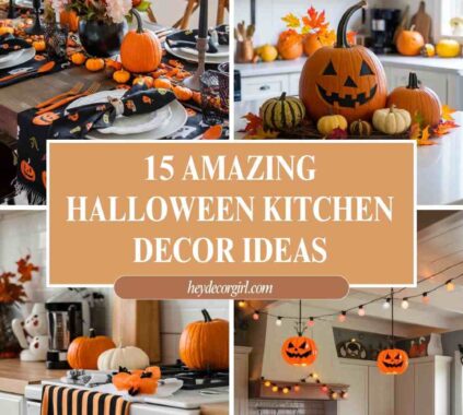 Halloween Kitchen Decor Ideas