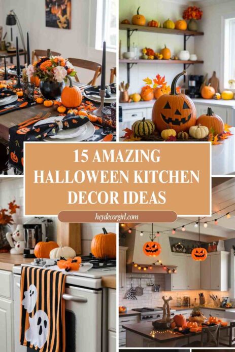 Halloween Kitchen Decor Ideas