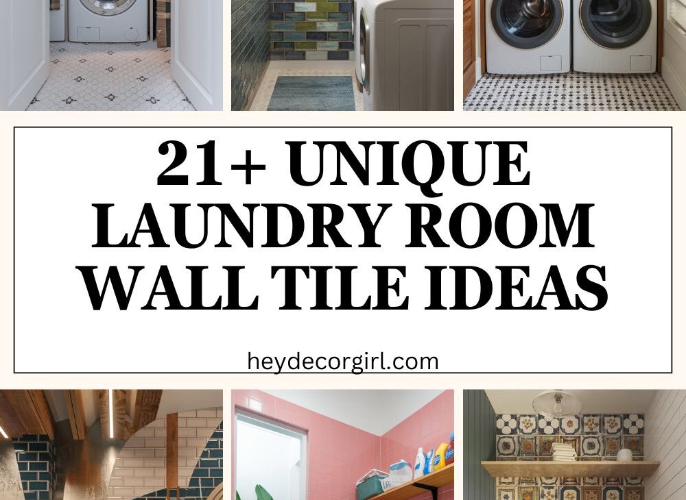 Laundry Room Wall Tile Ideas