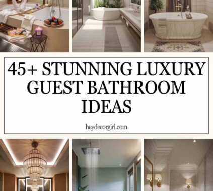 Luxury Guest Bathroom Ideas