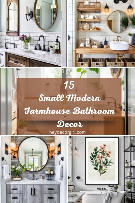 Modern Farmhouse Bathroom Decor