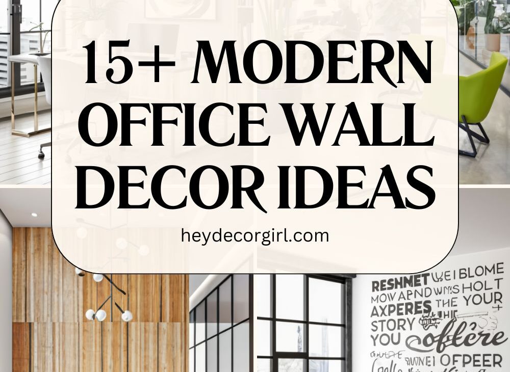 Office Wall Decor Ideas