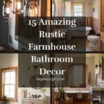 Rustic Farmhouse Bathroom Decor