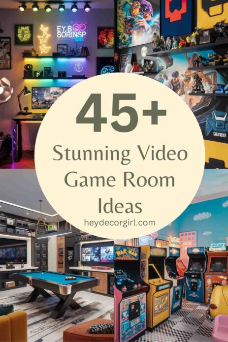 Video Game Room Ideas