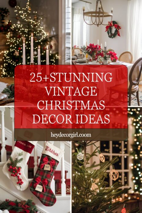 Vintage Christmas Decor Ideas