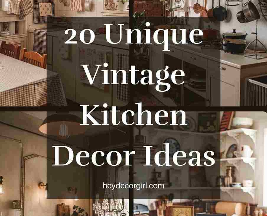 Vintage Kitchen Decor Ideas
