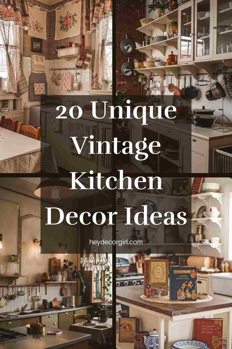 Vintage Kitchen Decor Ideas