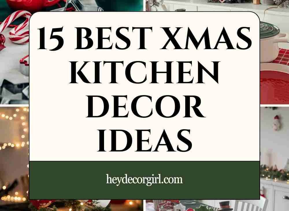 Xmas kitchen decor ideas