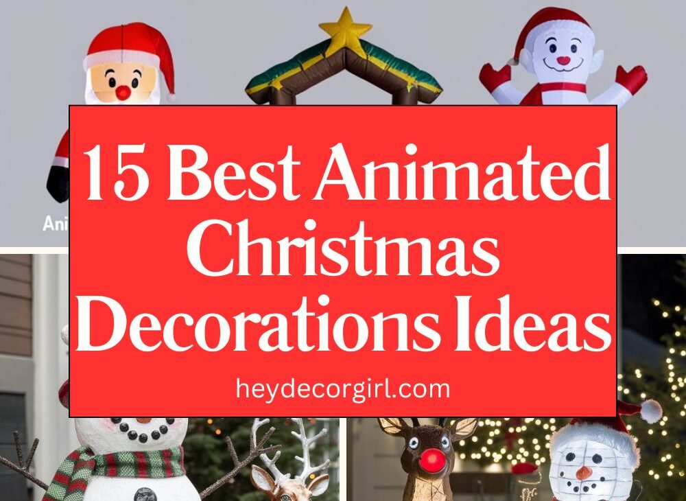 Animated Christmas Decorations​ Ideas