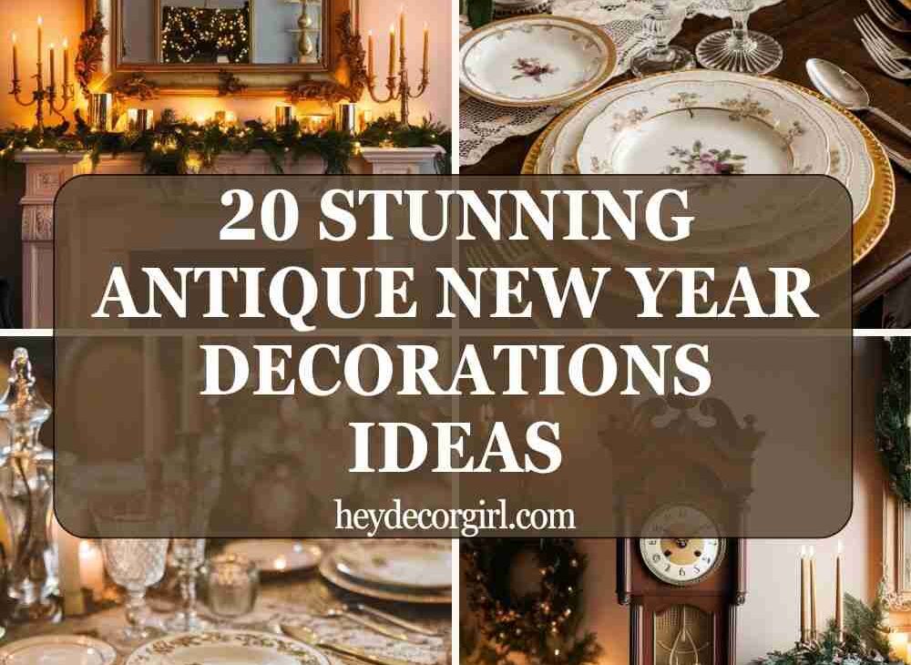 Antique New Year Decorations Ideas