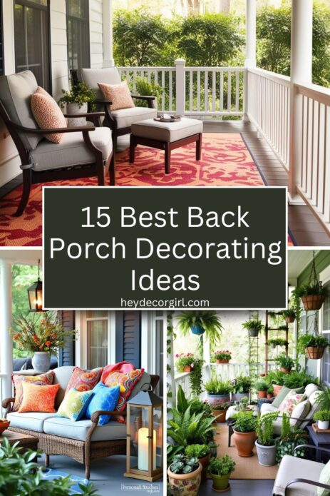 Back Porch Decorating Ideas