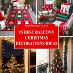 Balcony Christmas Decorations Ideas