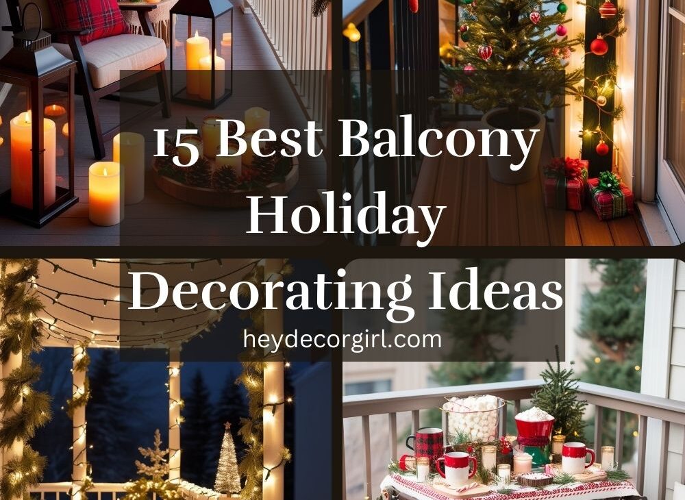 Balcony Holiday Decorating Ideas​