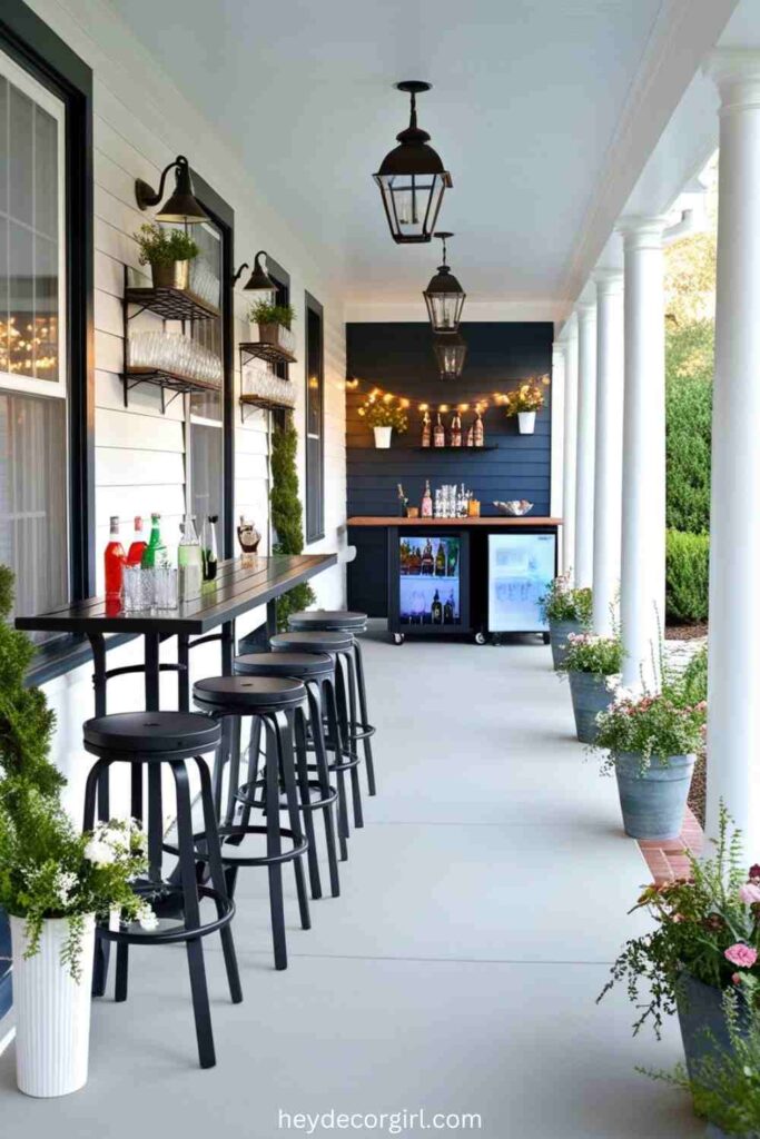15 Amazing Long Front Porch Decorating Ideas - Hey Decor Girl [Latest ...