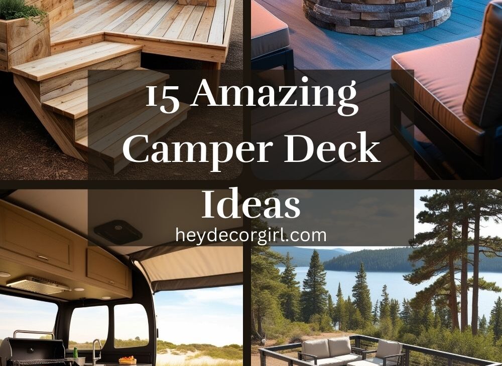 Camper Deck Ideas