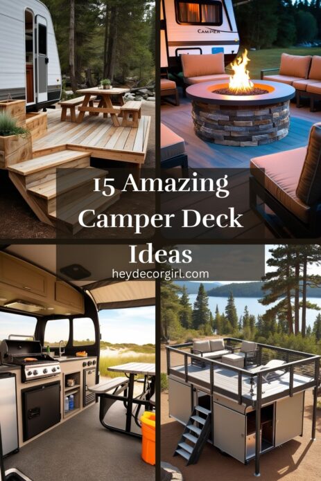 Camper Deck Ideas